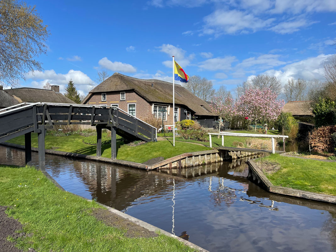 Giethoorn også kendt som "Hollands Venedig"